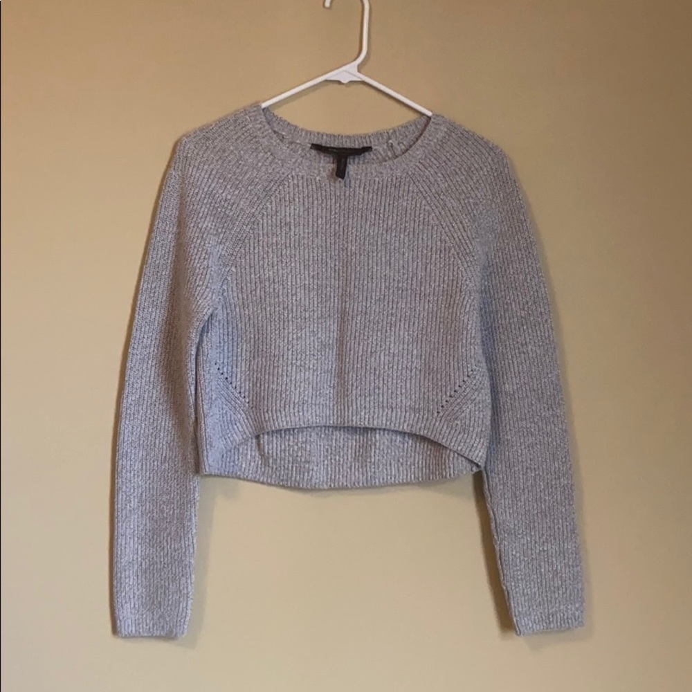 NWOT BCBG cropped sweater